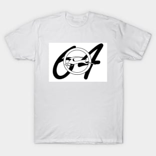 64 Impala Black Number T-Shirt